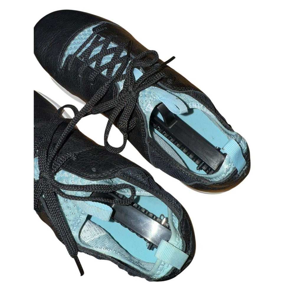 Clarks Trigenic Active Womens 8.5M Pre-Owned Sneakers Black Leather 26117721 - Picture 11 of 13